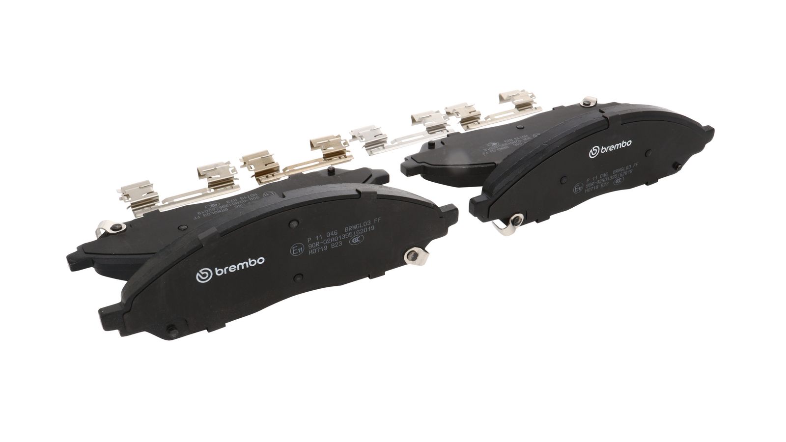 PRIME Low-Met Front Disc Brake Pad Set - P11046_12