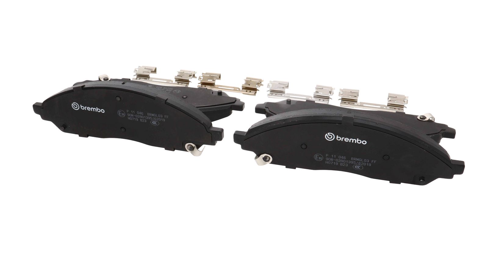 PRIME Low-Met Front Disc Brake Pad Set - P11046_15