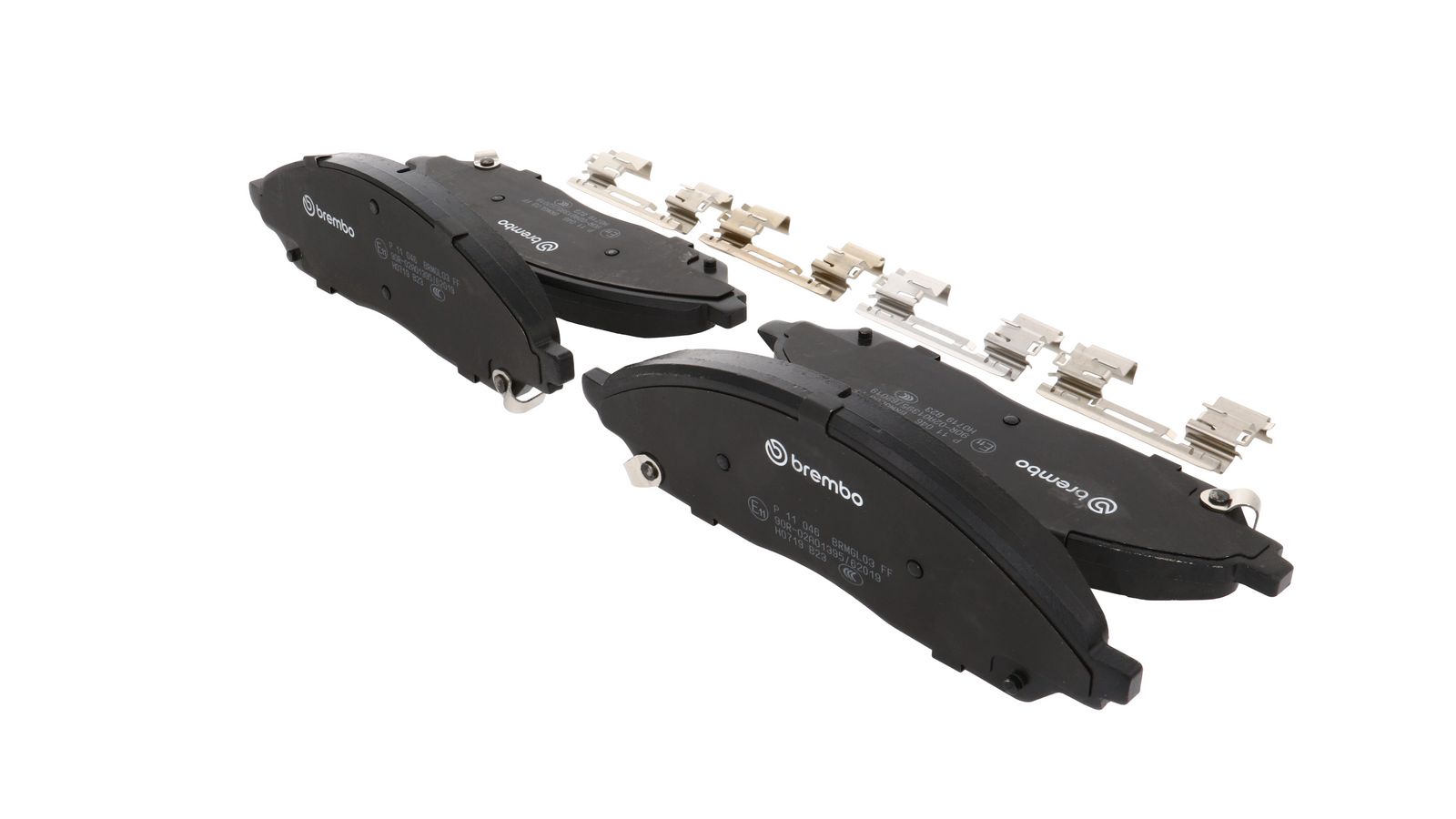 PRIME Low-Met Front Disc Brake Pad Set - P11046_17