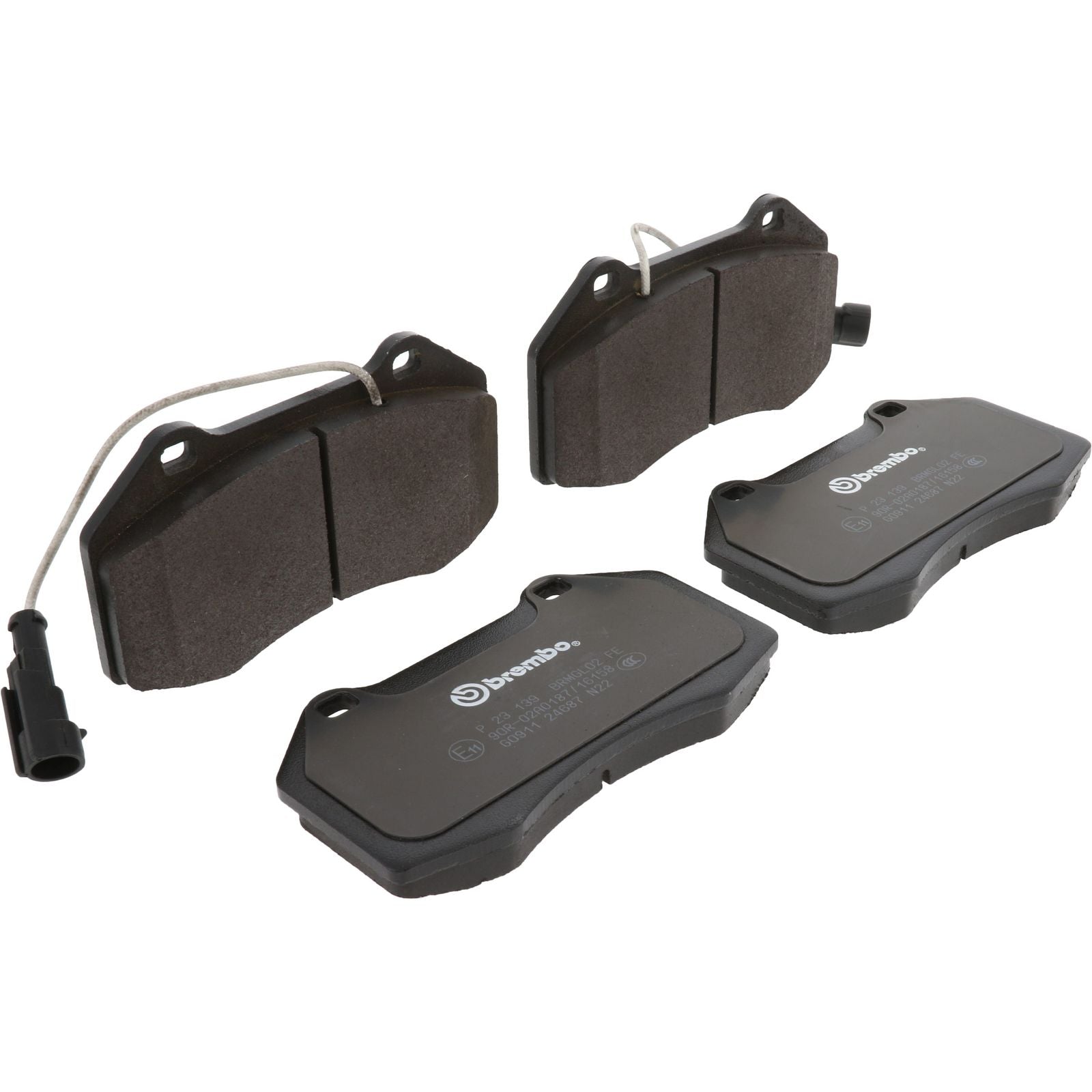 PRIME Low-Met Front Disc Brake Pad Set - P23139_01
