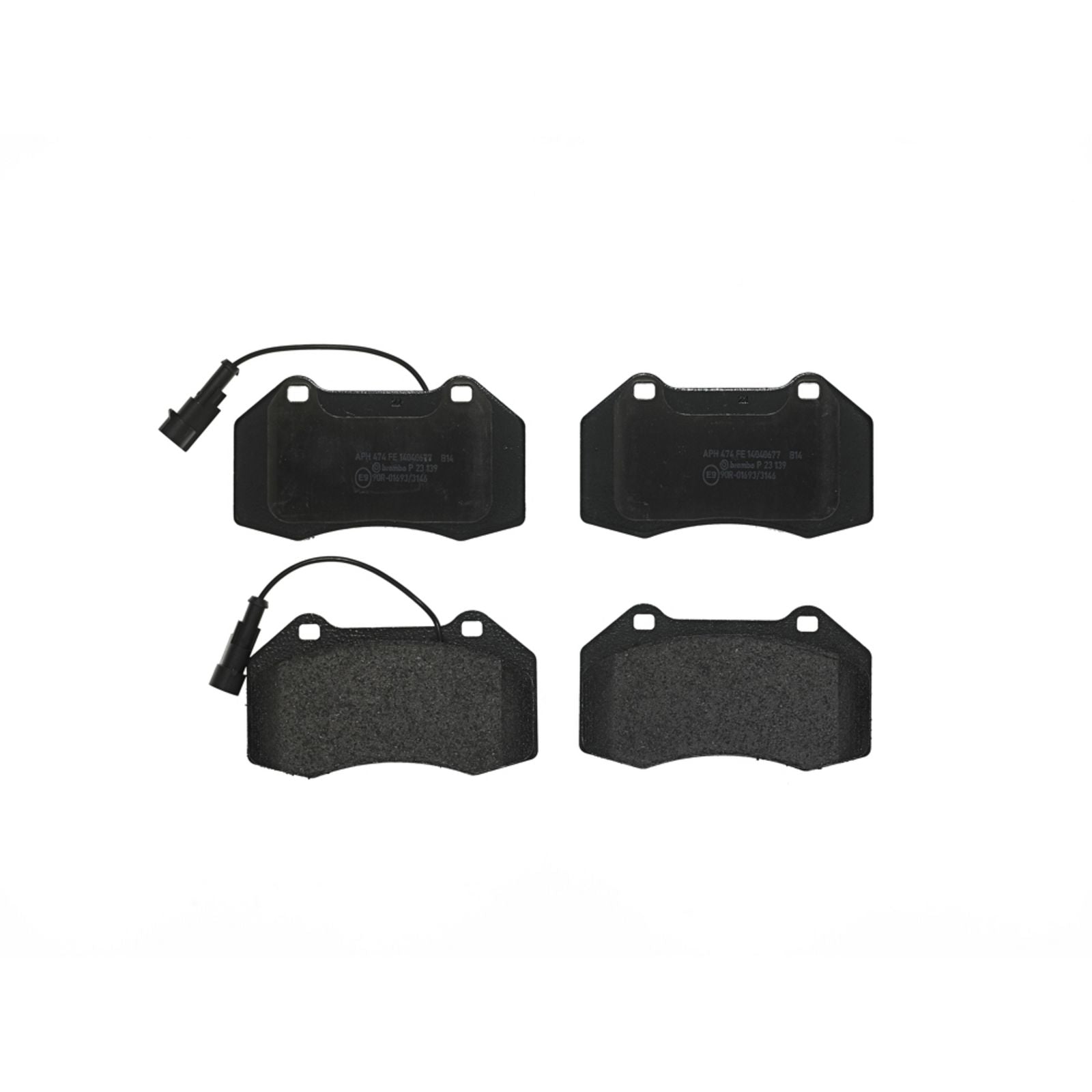 PRIME Low-Met Front Disc Brake Pad Set - P23139_02
