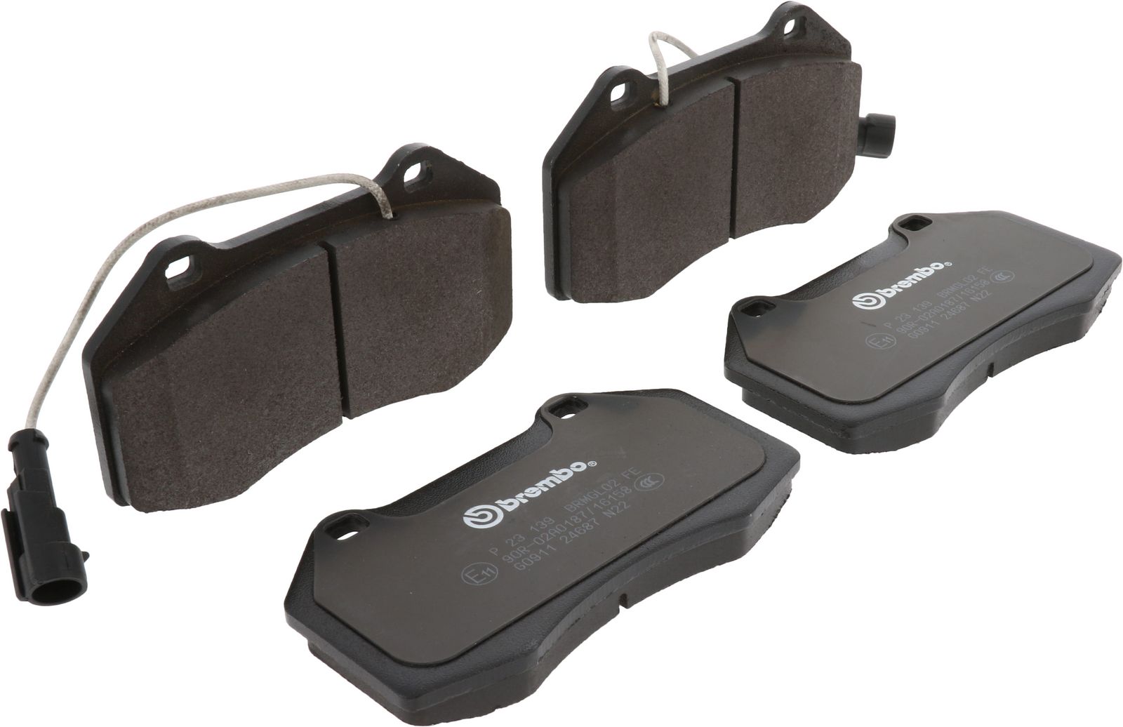 PRIME Low-Met Front Disc Brake Pad Set - P23139_03