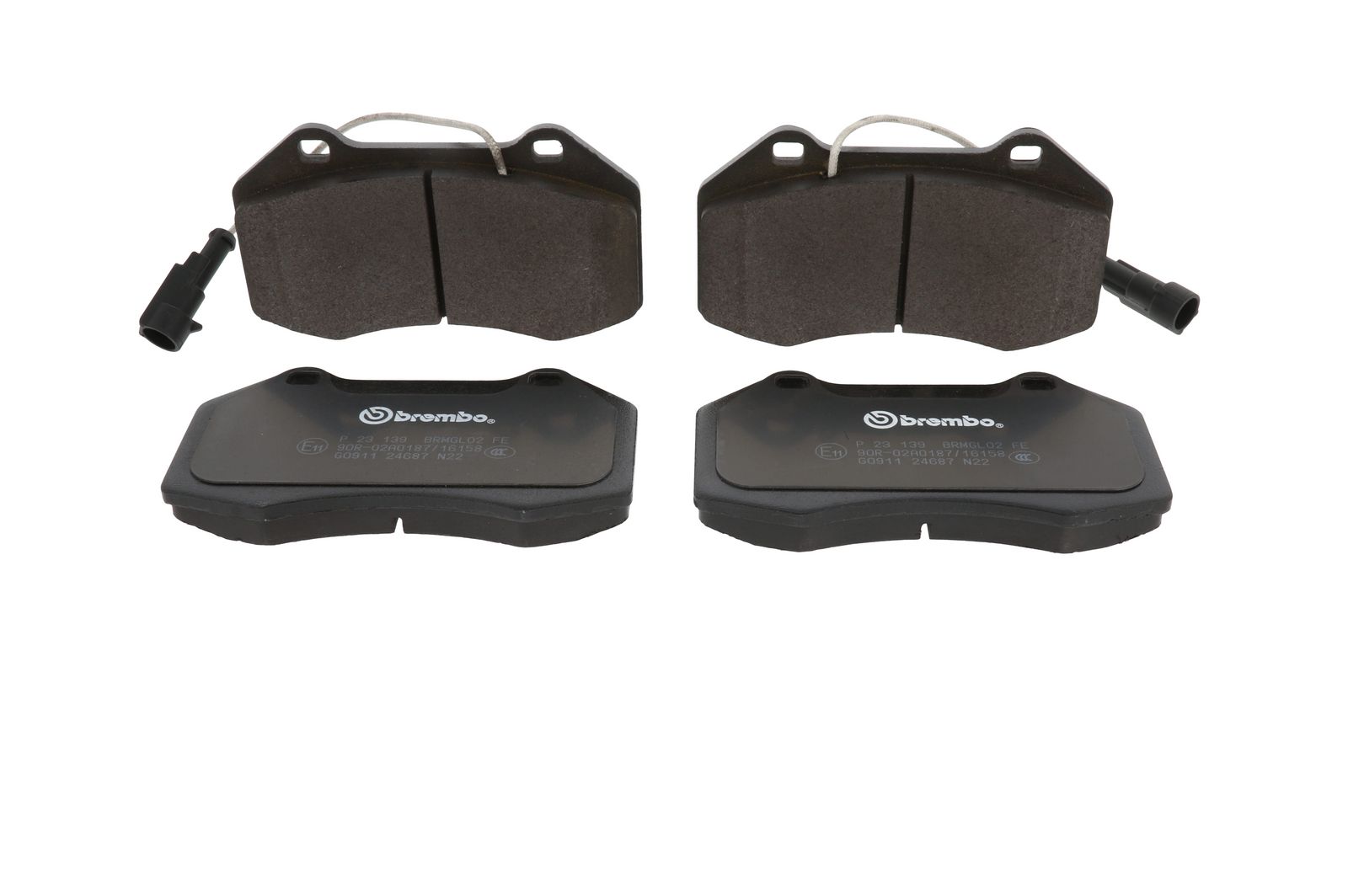 PRIME Low-Met Front Disc Brake Pad Set - P23139_03
