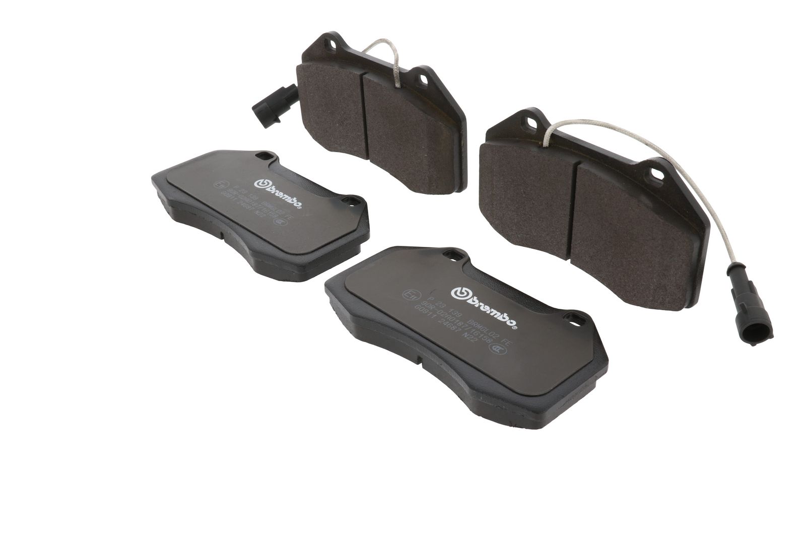PRIME Low-Met Front Disc Brake Pad Set - P23139_06
