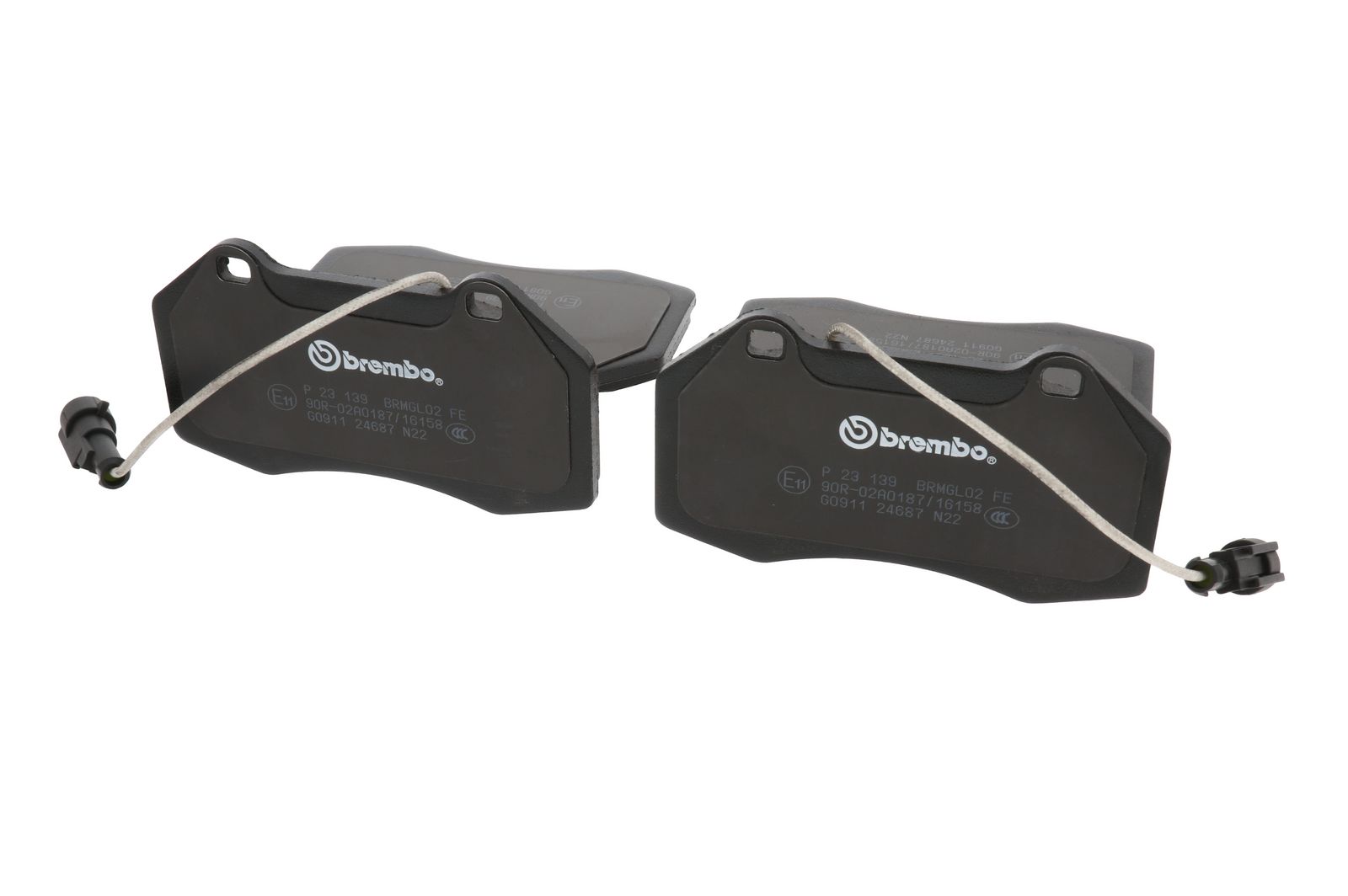PRIME Low-Met Front Disc Brake Pad Set - P23139_16