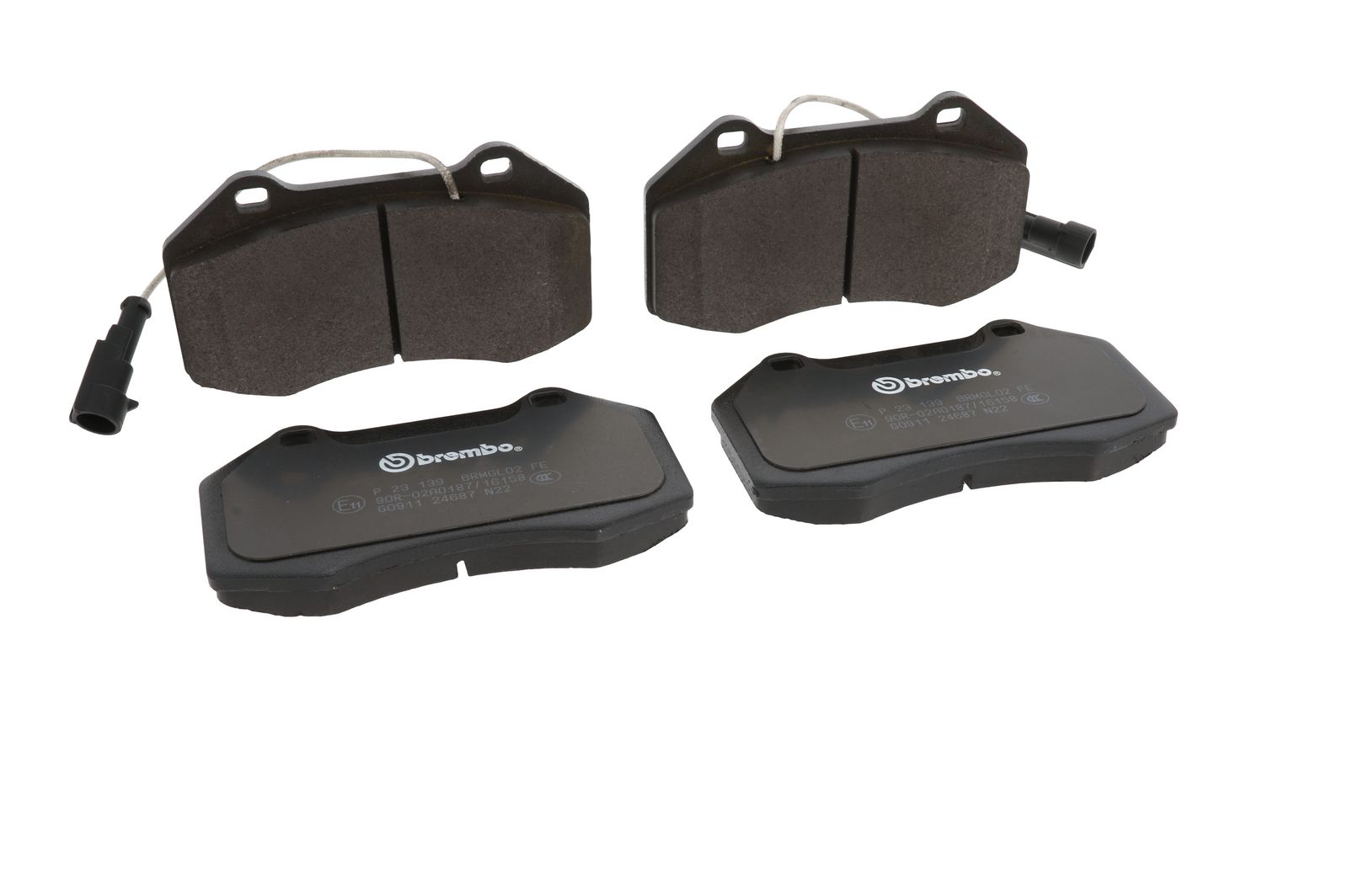 PRIME Low-Met Front Disc Brake Pad Set - P23139_26