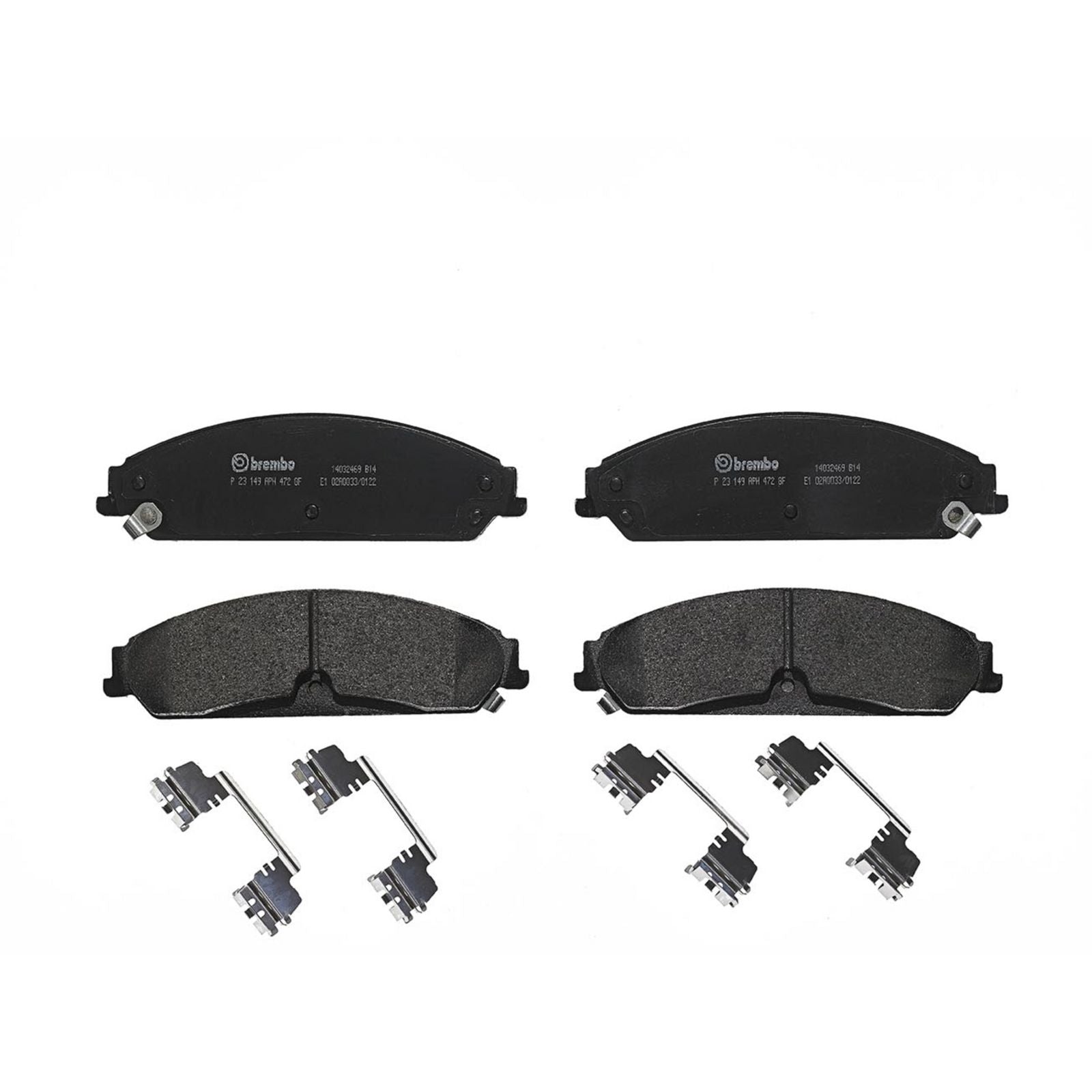 PRIME Low-Met Front Disc Brake Pad Set - P23149_01