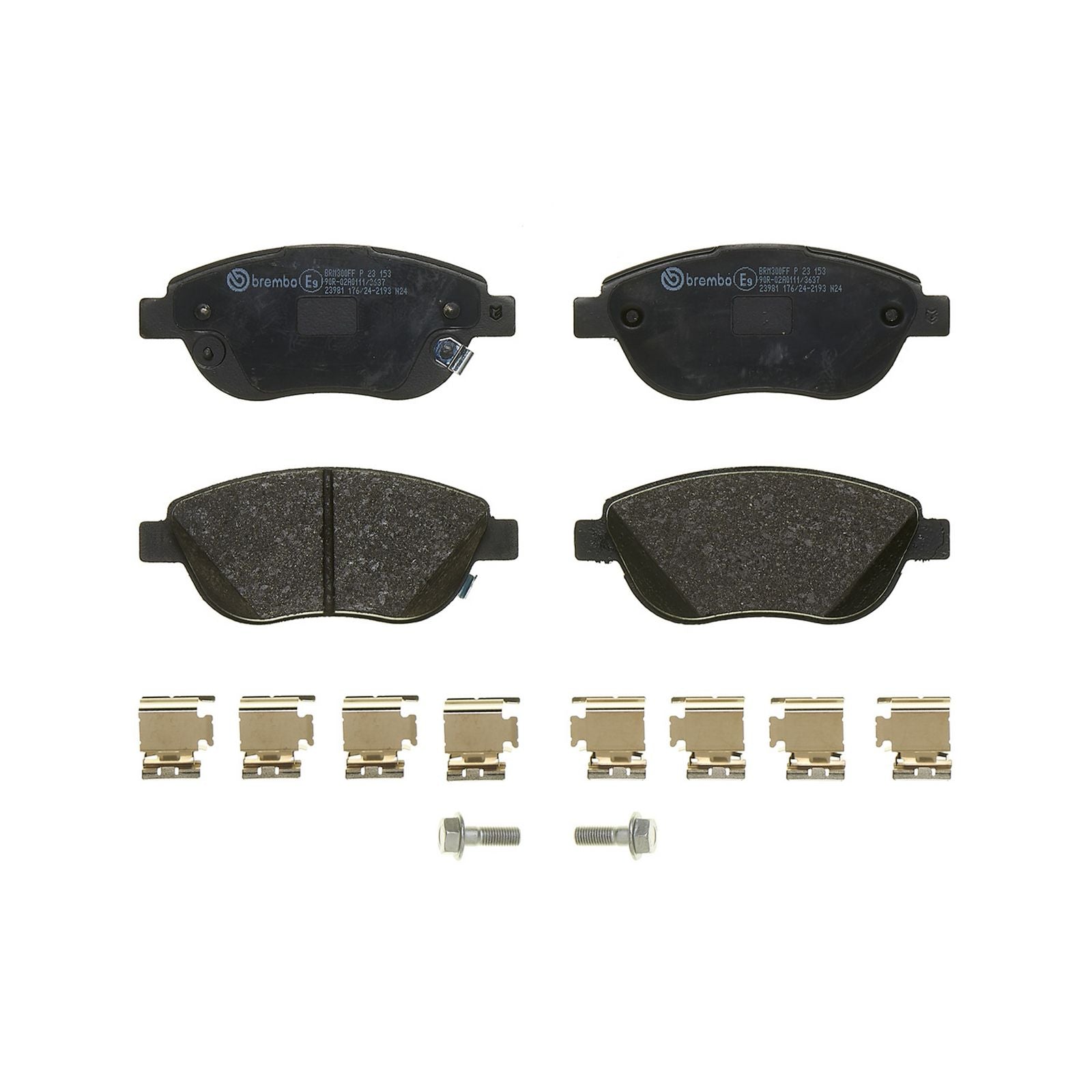 PRIME Low-Met Front Disc Brake Pad Set - P23153_03