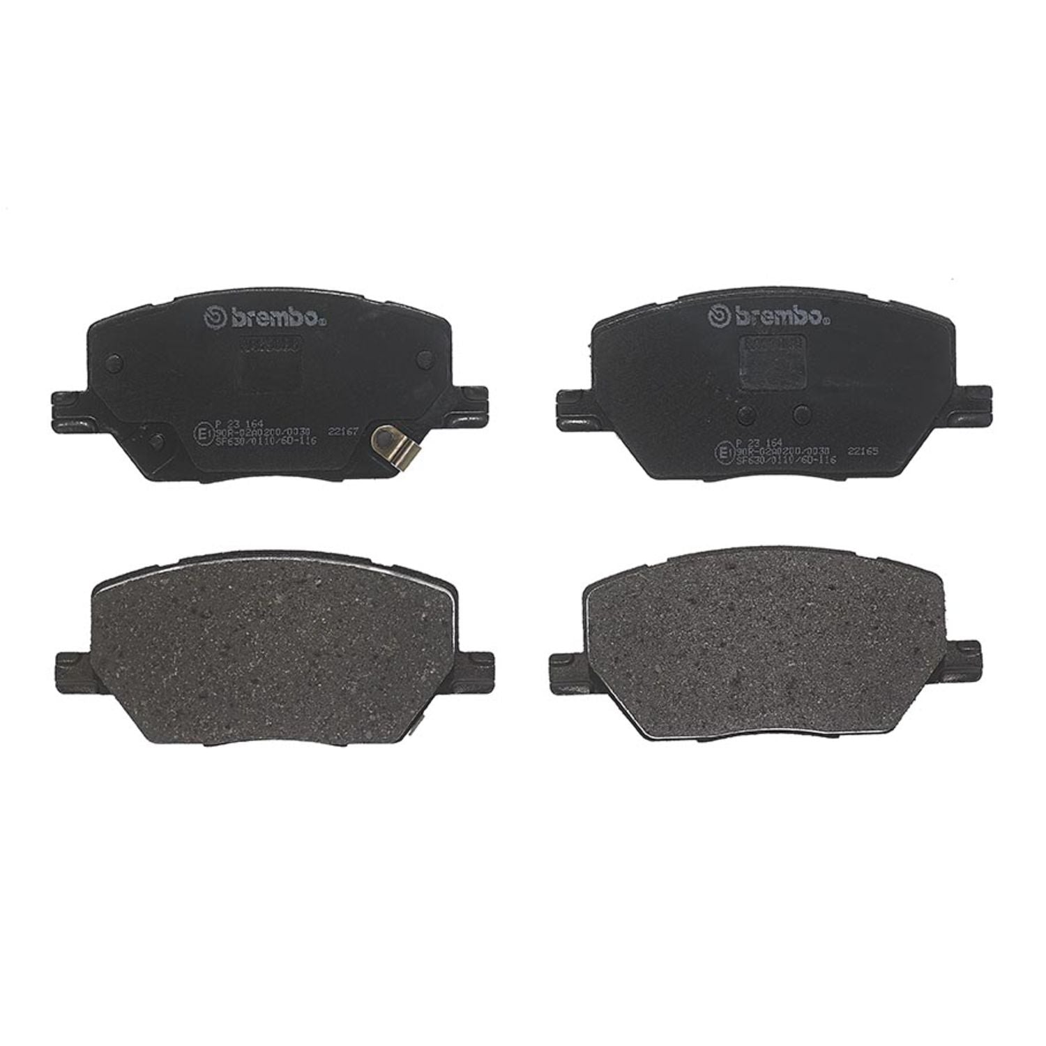 PRIME Low-Met Front Disc Brake Pad Set - P23164_01
