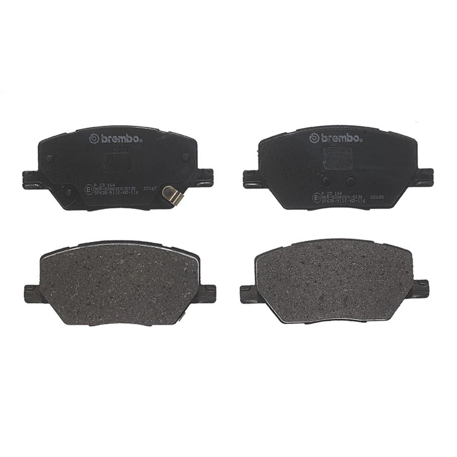 PRIME Low-Met Front Disc Brake Pad Set - P23164_01