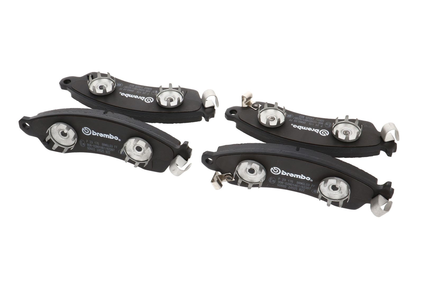PRIME Low-Met Front Disc Brake Pad Set - P23176_15