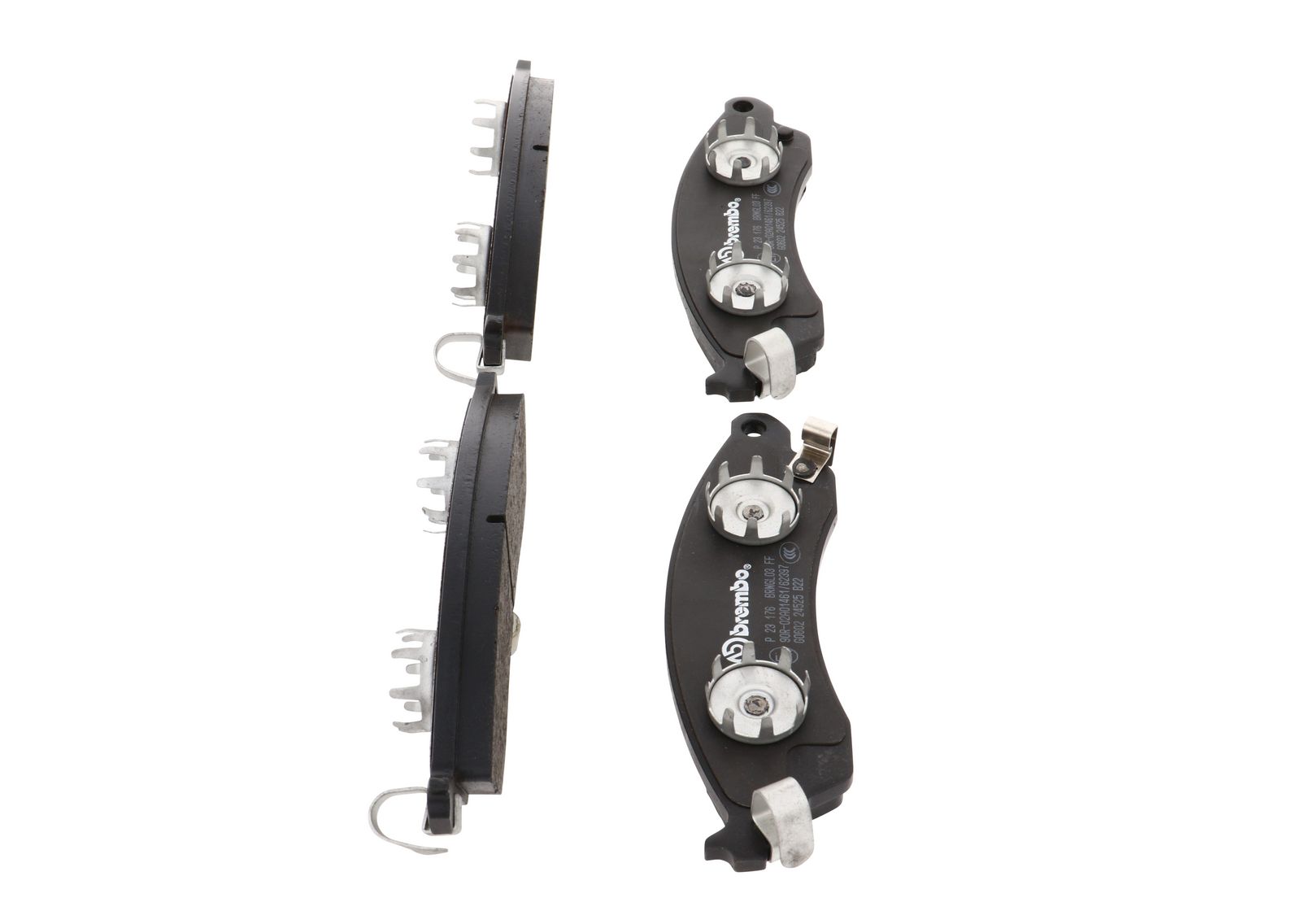 PRIME Low-Met Front Disc Brake Pad Set - P23176_20