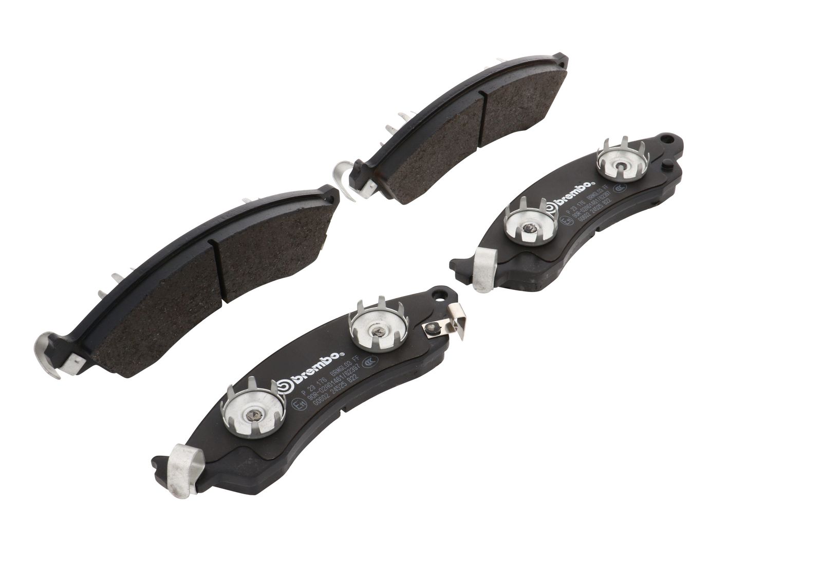 PRIME Low-Met Front Disc Brake Pad Set - P23176_23