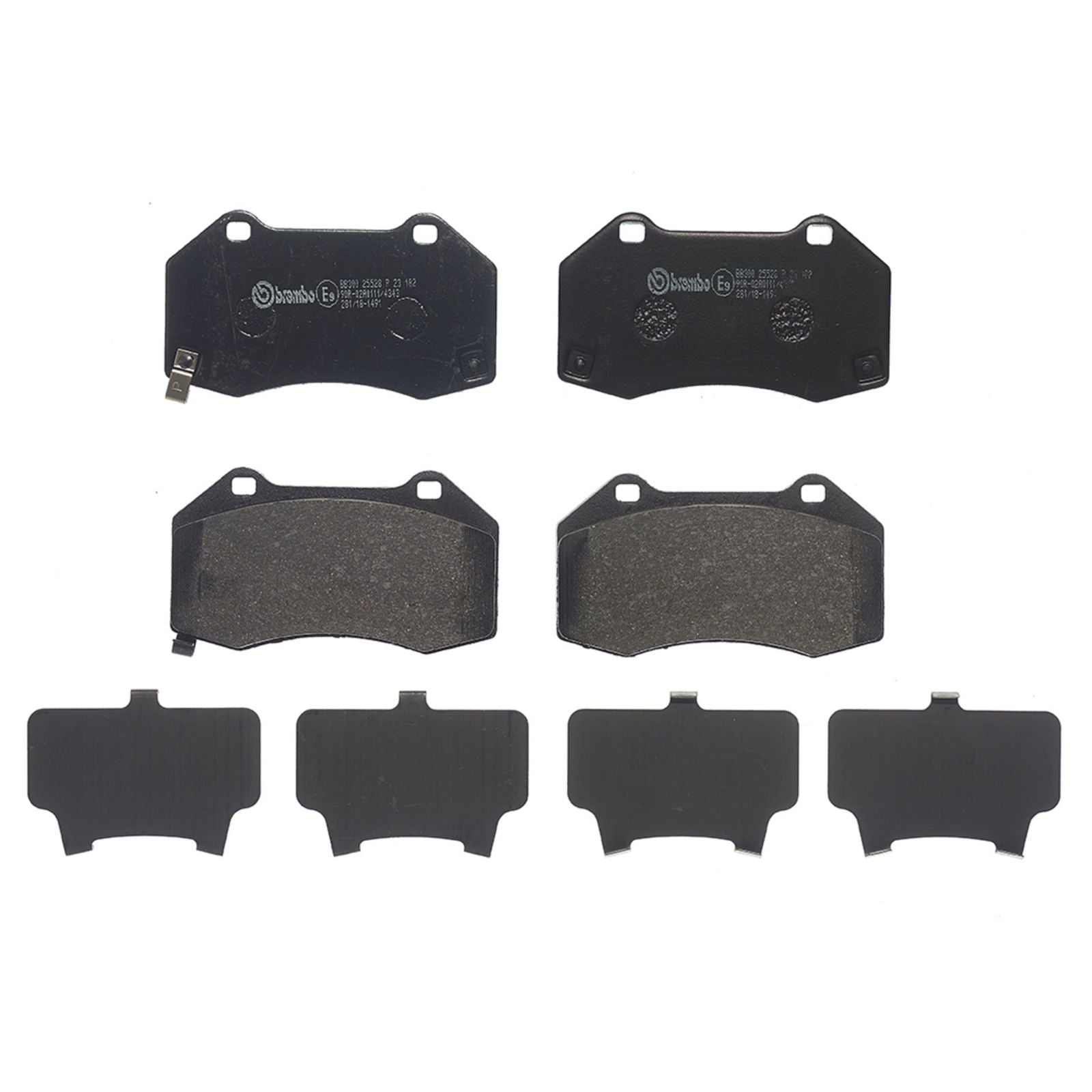 PRIME Low-Met Front Disc Brake Pad Set - P23182_01