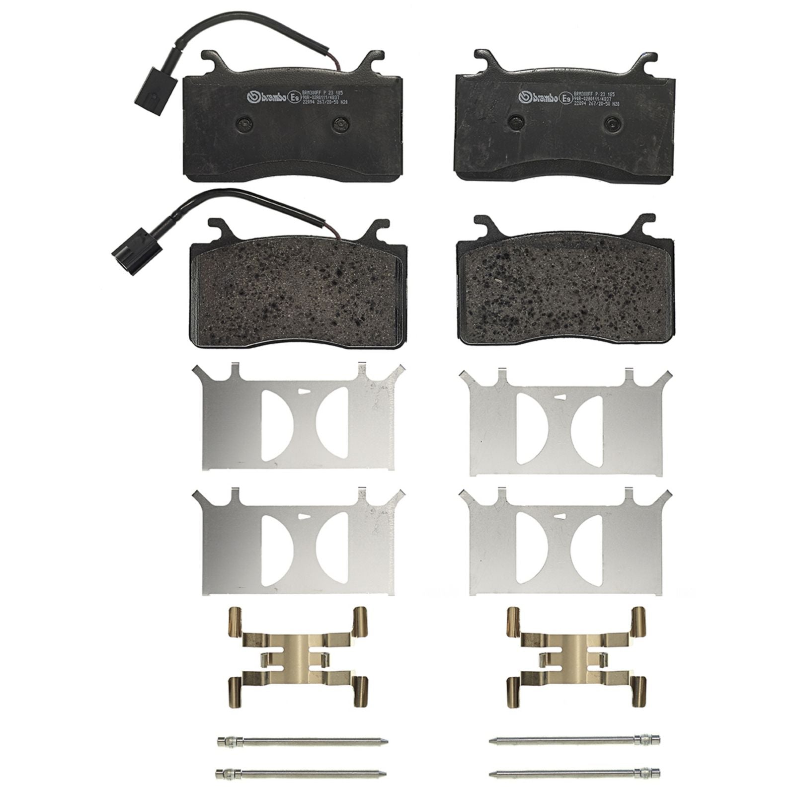 PRIME Low-Met Front Disc Brake Pad Set - P23185_02