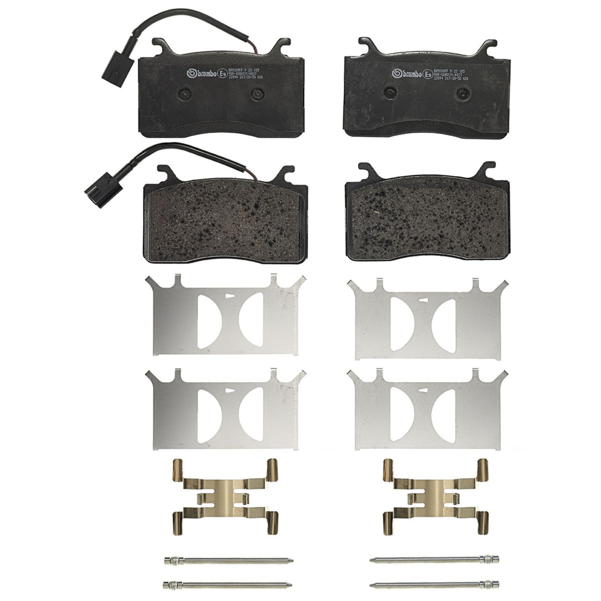 PRIME Low-Met Front Disc Brake Pad Set - P23185_02