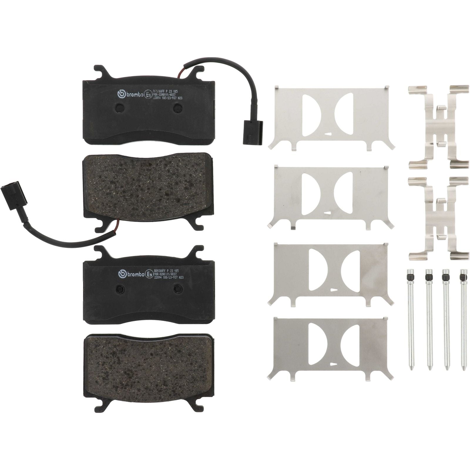PRIME Low-Met Front Disc Brake Pad Set - P23185_28