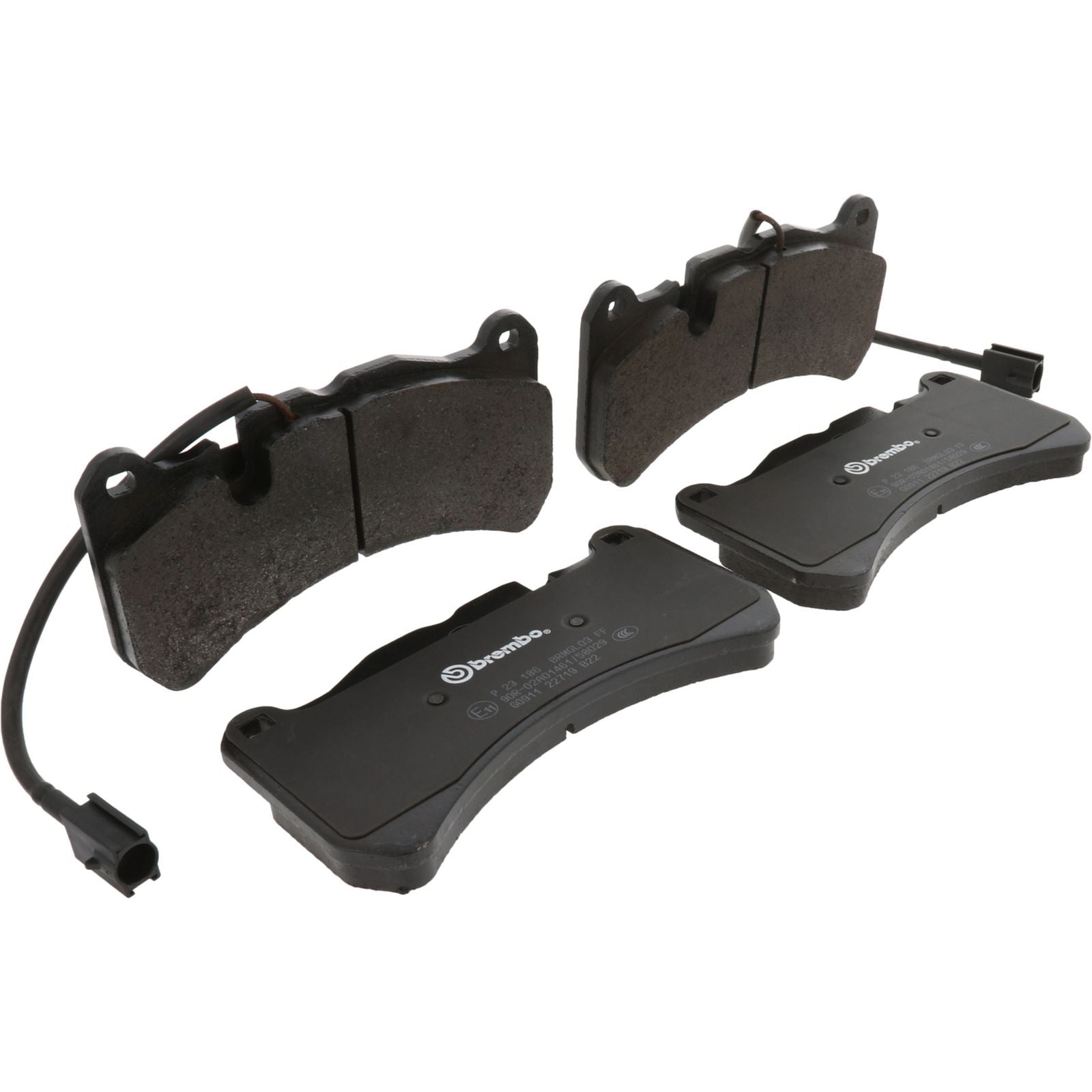 PRIME Low-Met Front Disc Brake Pad Set - P23186_01