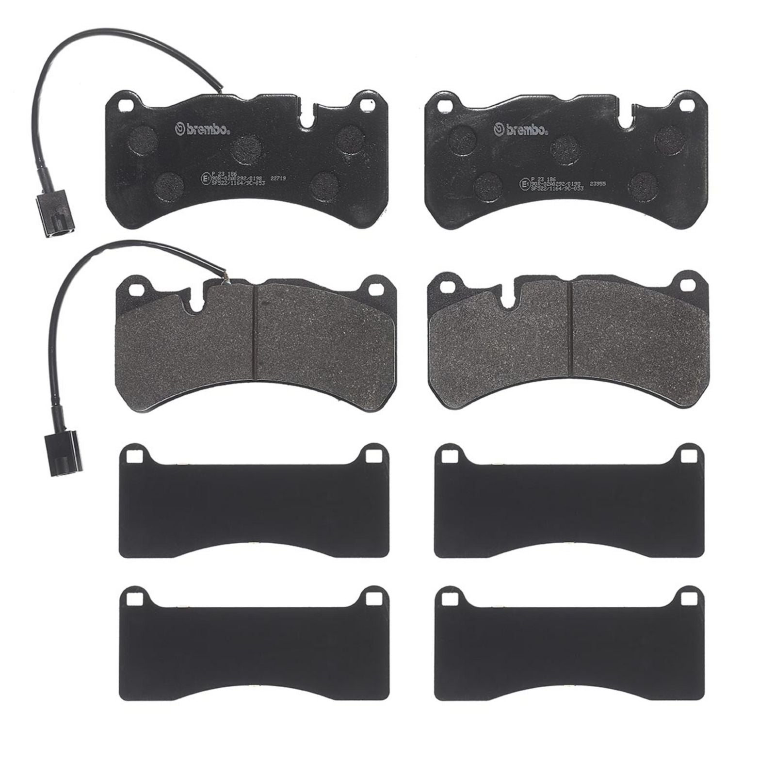 PRIME Low-Met Front Disc Brake Pad Set - P23186_02