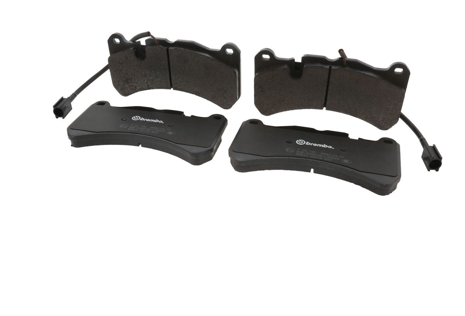 PRIME Low-Met Front Disc Brake Pad Set - P23186_04