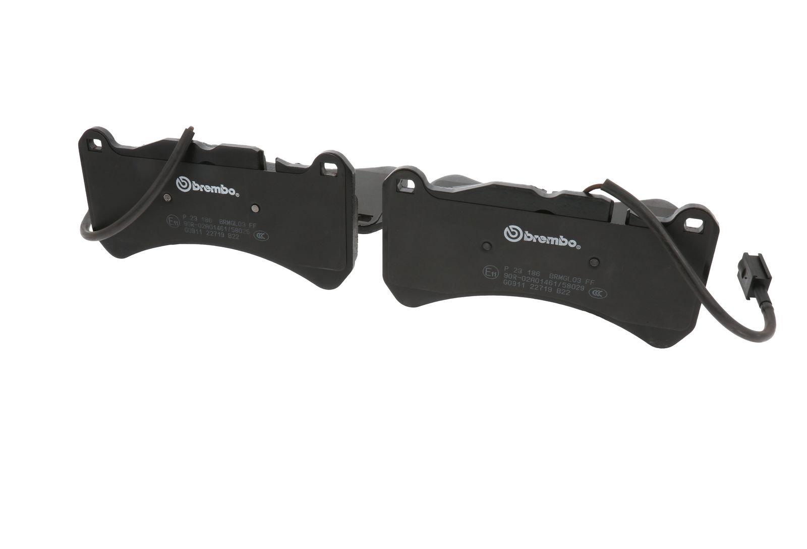 PRIME Low-Met Front Disc Brake Pad Set - P23186_16