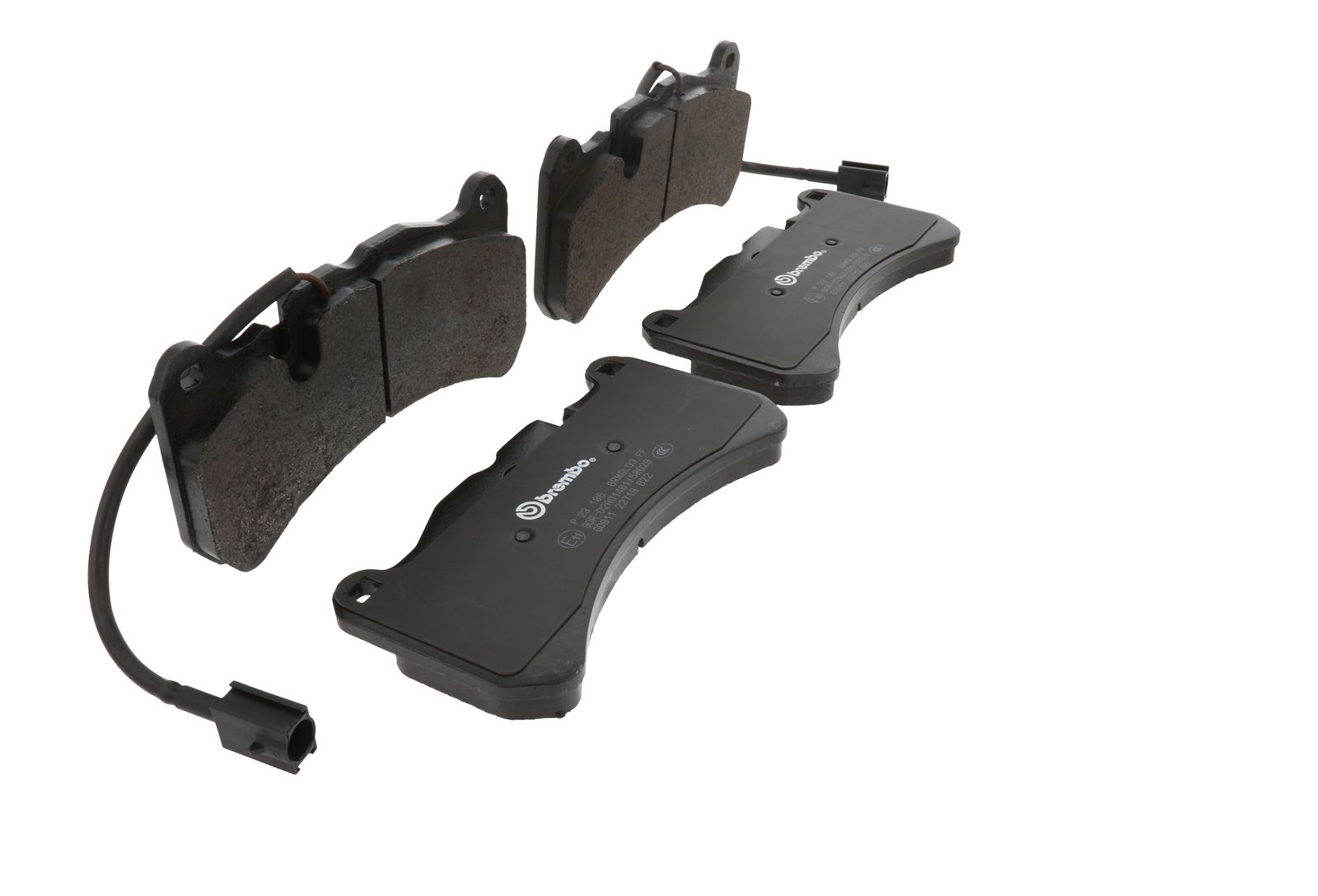 PRIME Low-Met Front Disc Brake Pad Set - P23186_23