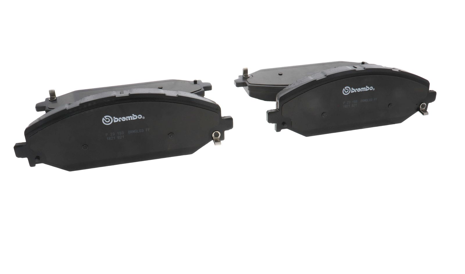 PRIME Low-Met Front Disc Brake Pad Set - P23193_12