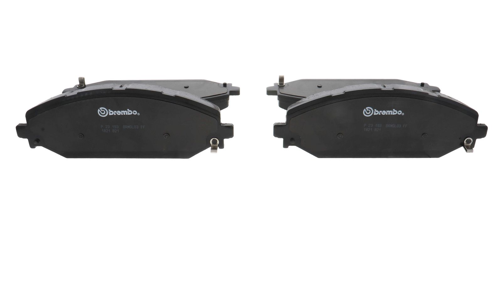 PRIME Low-Met Front Disc Brake Pad Set - P23193_13