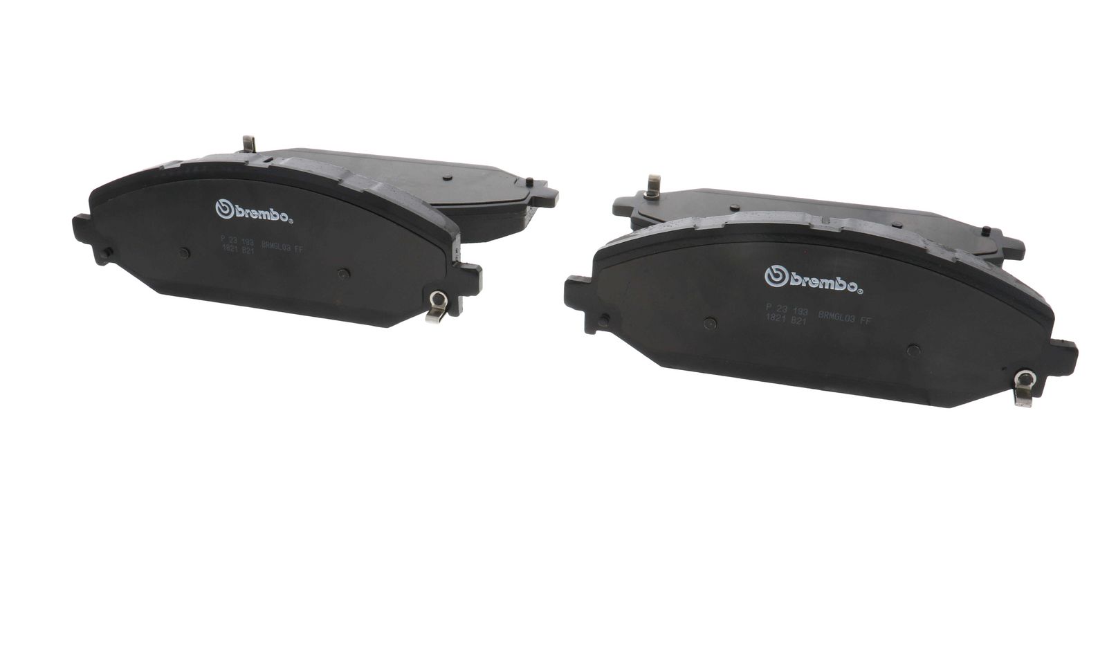 PRIME Low-Met Front Disc Brake Pad Set - P23193_14