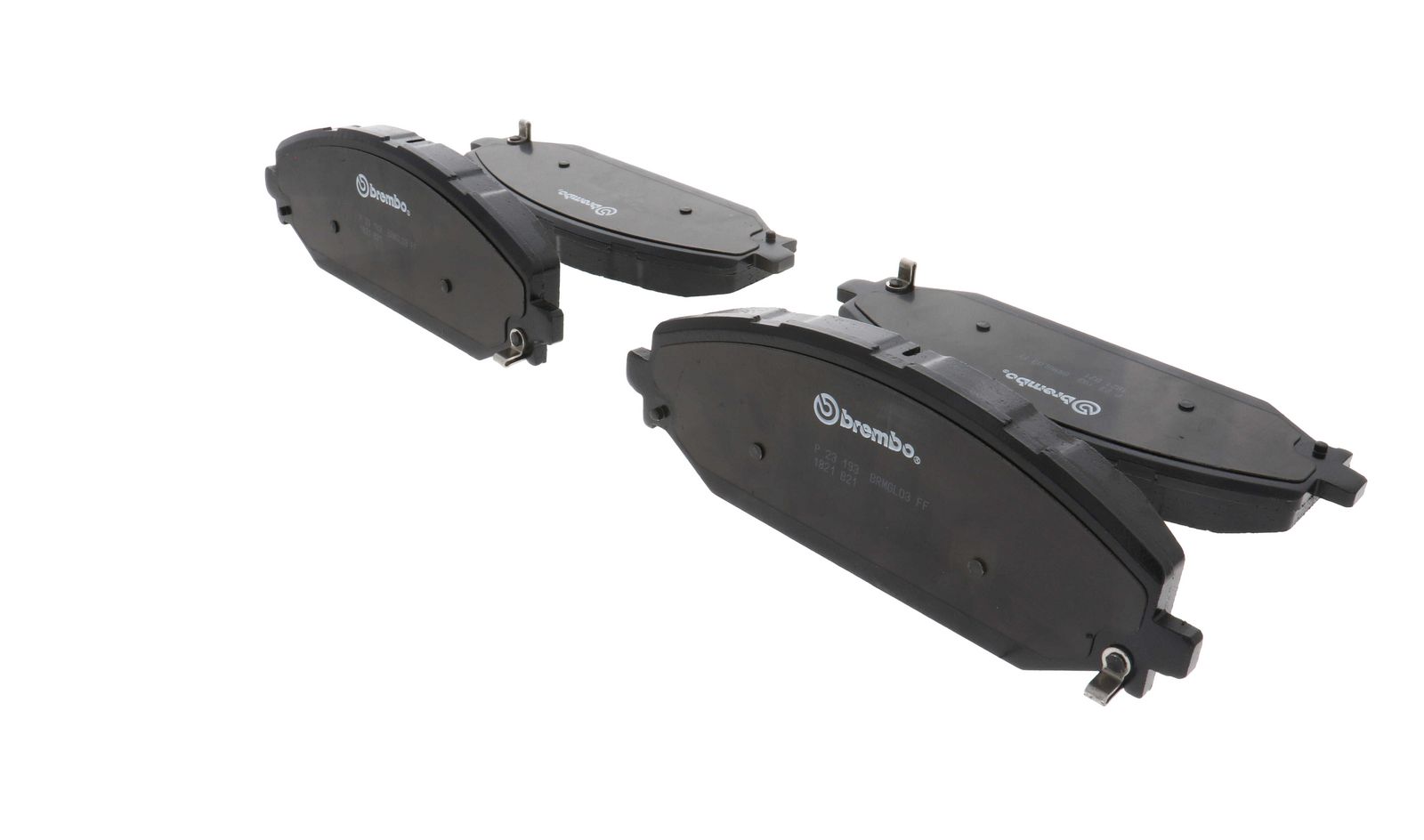 PRIME Low-Met Front Disc Brake Pad Set - P23193_16