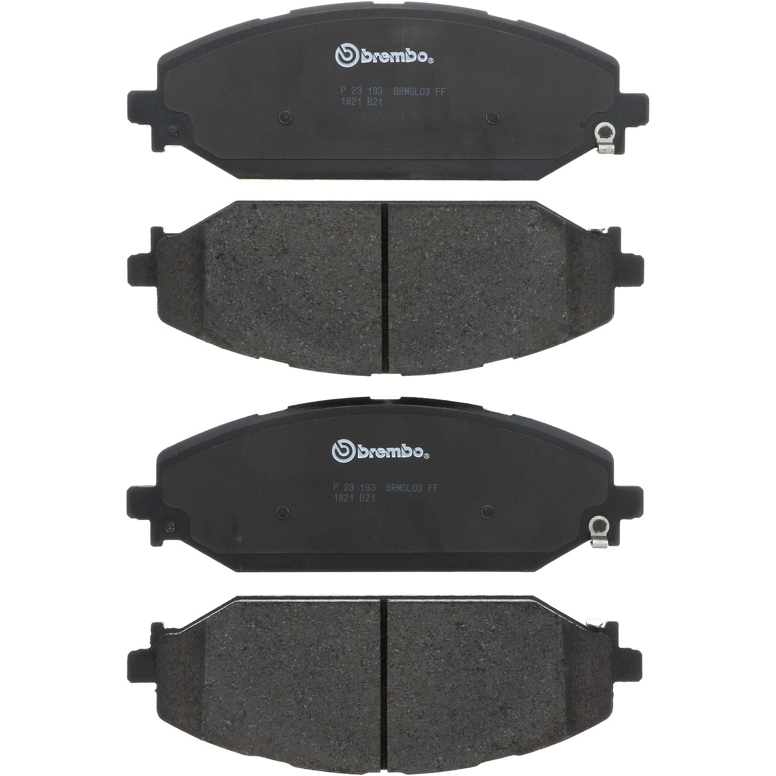 PRIME Low-Met Front Disc Brake Pad Set - P23193_26
