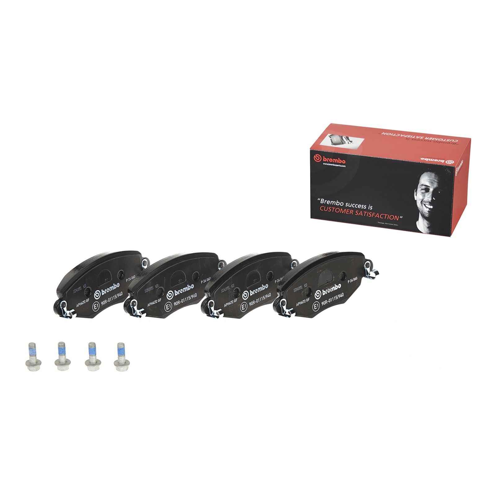 PRIME Low-Met Front Disc Brake Pad Set - P24060_26
