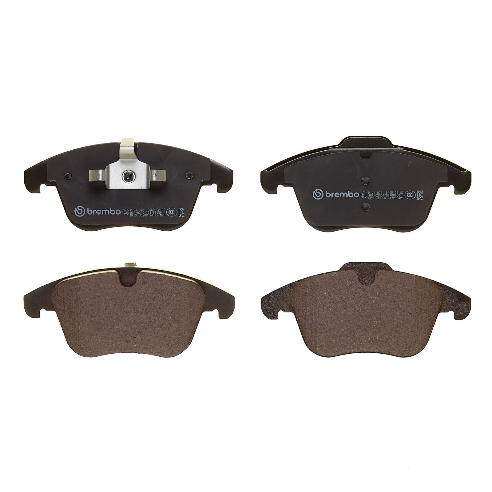 PRIME Low-Met Front Disc Brake Pad Set - P24076_02
