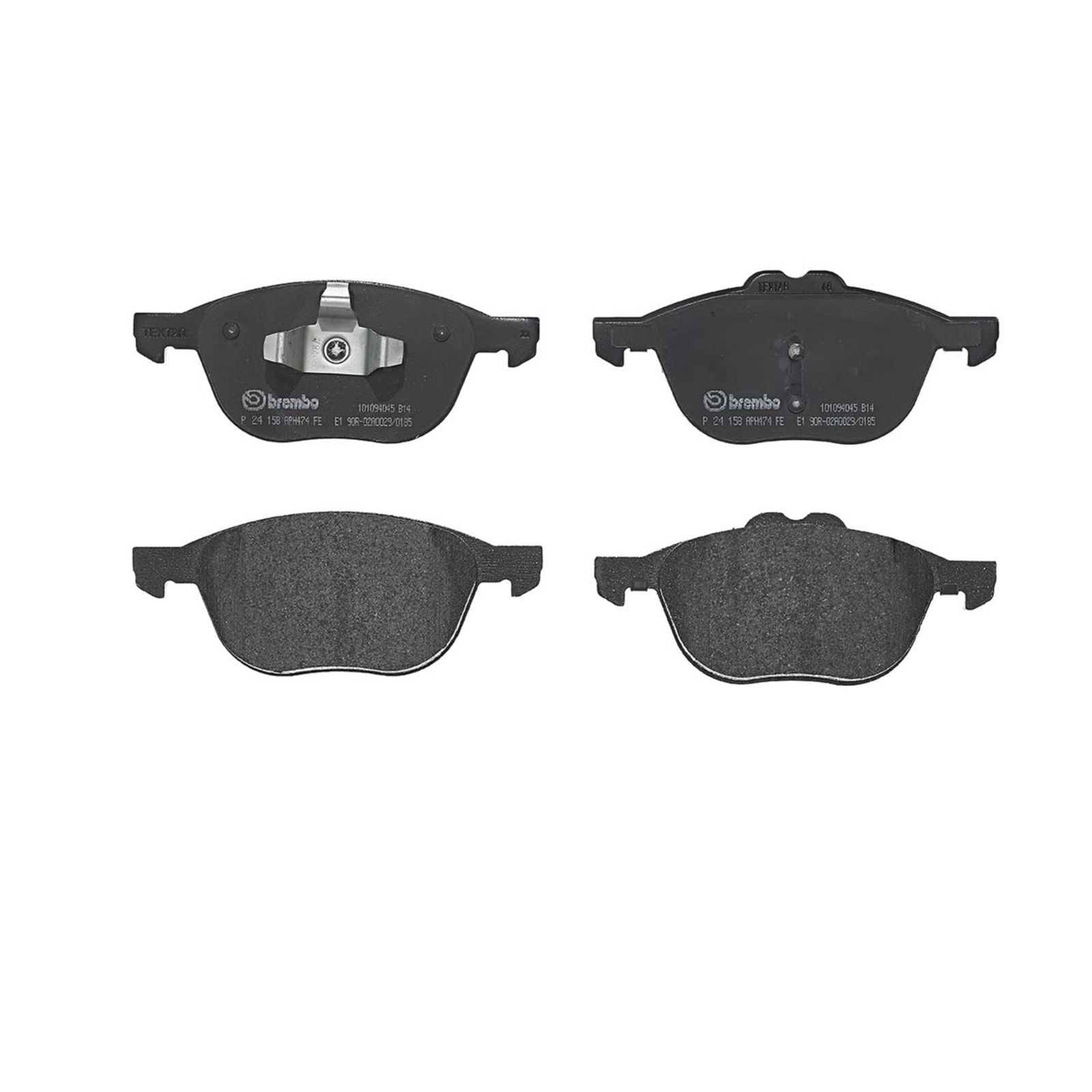 PRIME Low-Met Front Disc Brake Pad Set - P24158_01