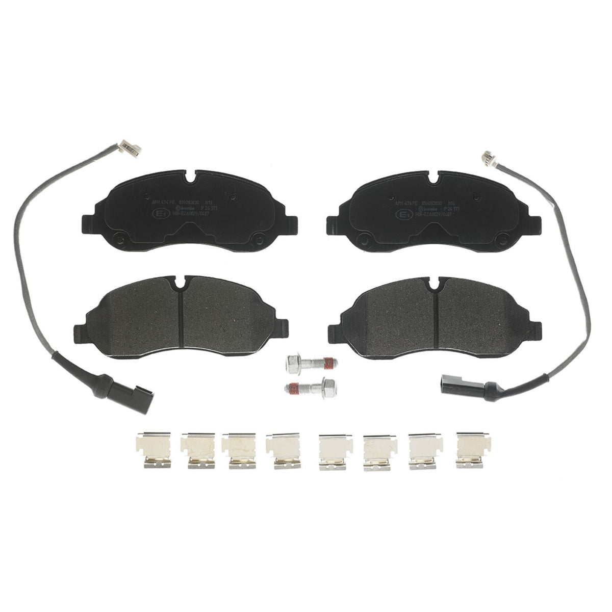 PRIME Low-Met Front Disc Brake Pad Set - P24171_01