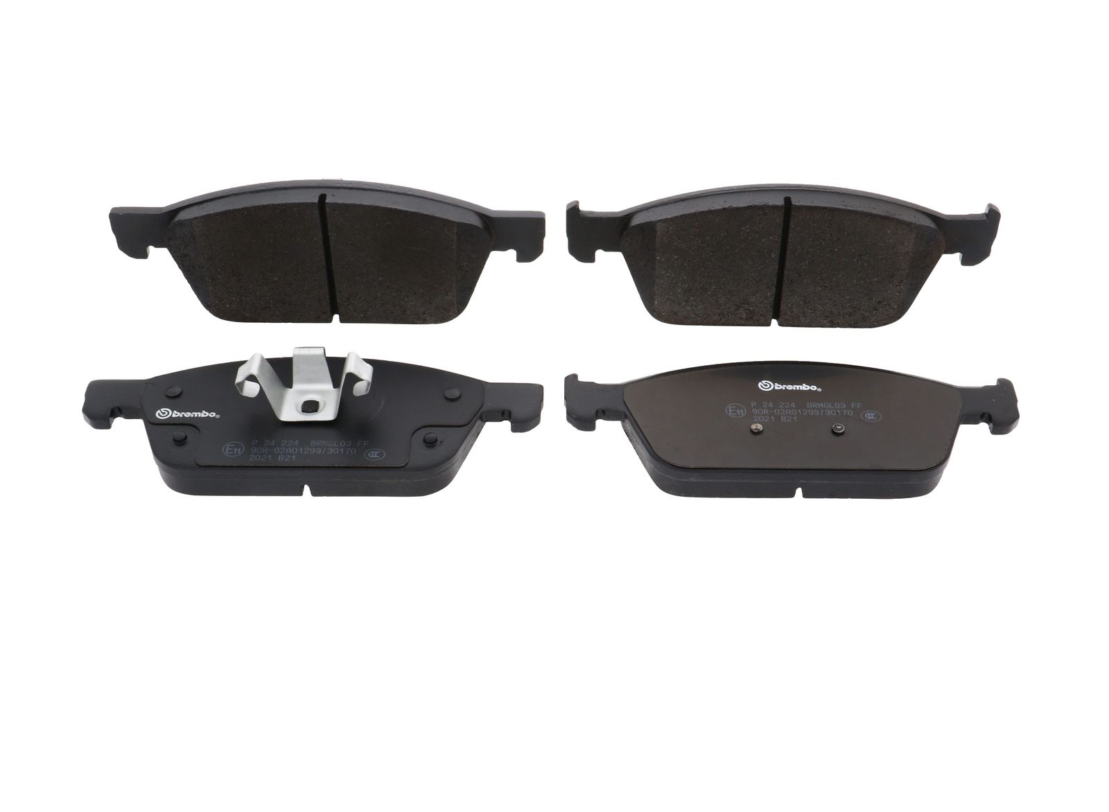 PRIME Low-Met Front Disc Brake Pad Set - P24224_02