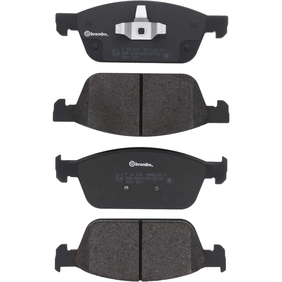 PRIME Low-Met Front Disc Brake Pad Set - P24224_02