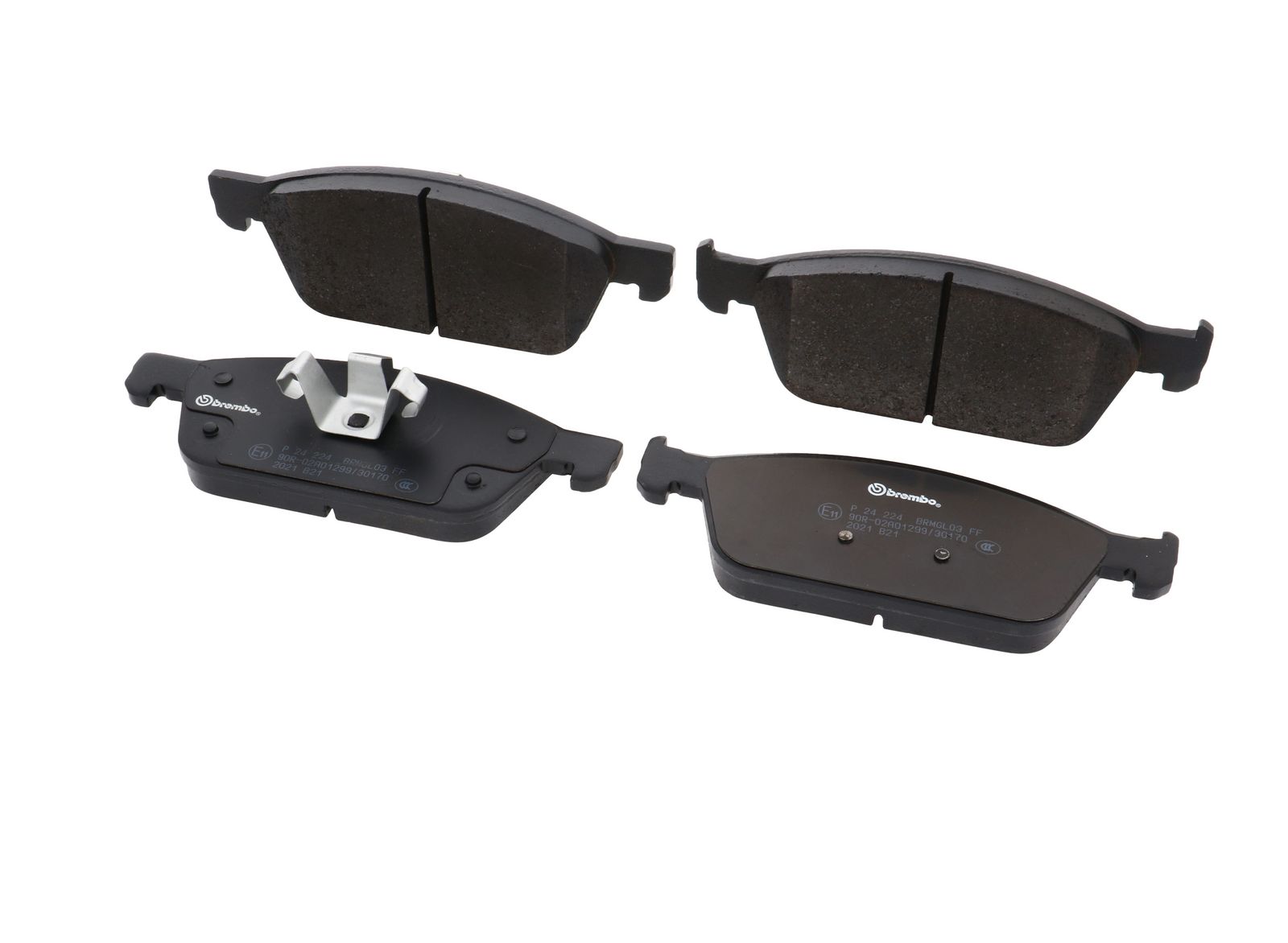 PRIME Low-Met Front Disc Brake Pad Set - P24224_03