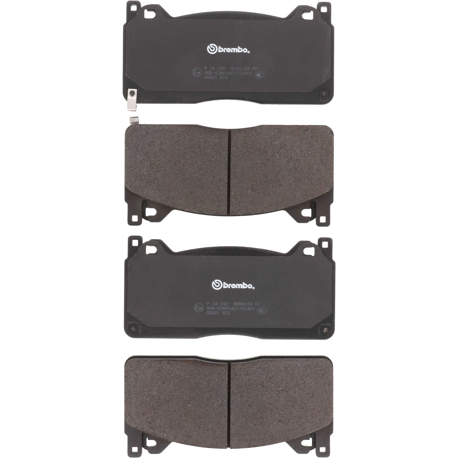 PRIME Low-Met Front Disc Brake Pad Set - P24240_26