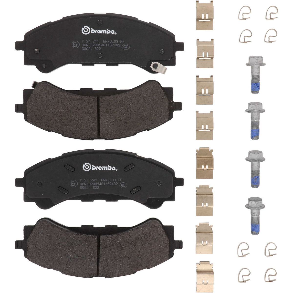 PRIME Low-Met Front Disc Brake Pad Set - P24241_02