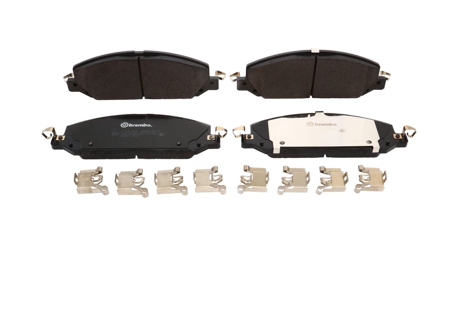 PRIME Low-Met Front Disc Brake Pad Set - P24243_02