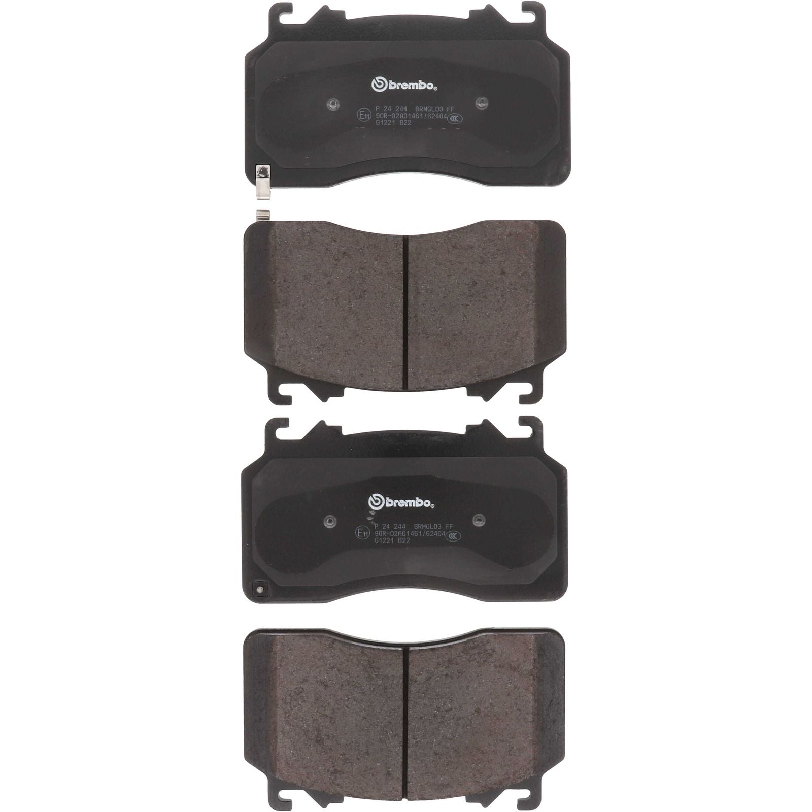 PRIME Low-Met Front Disc Brake Pad Set - P24244_02
