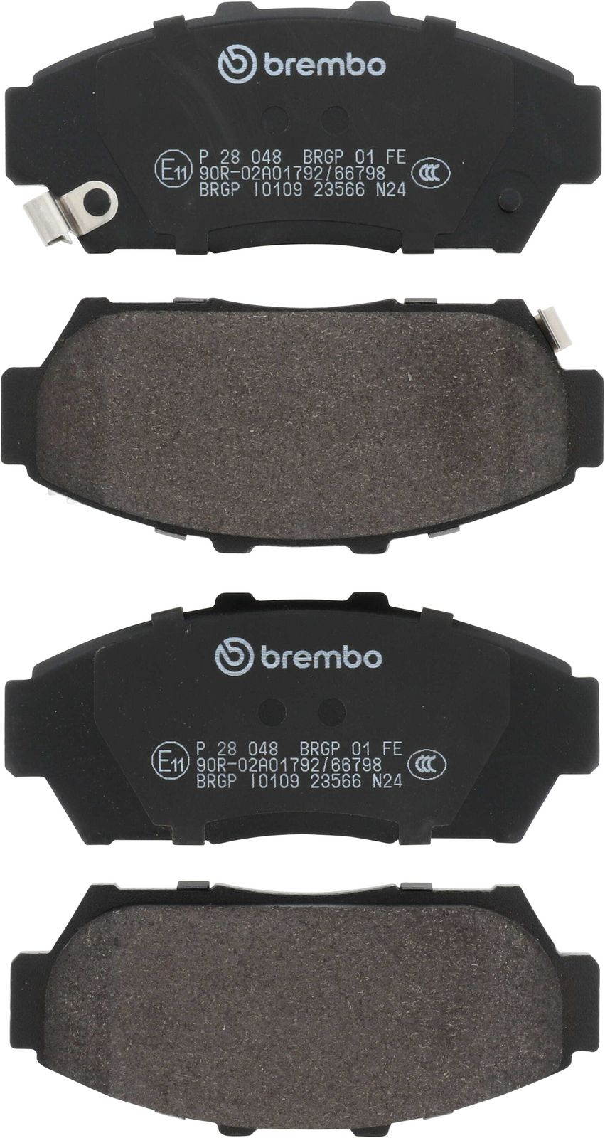 PRIME Low-Met Front Disc Brake Pad Set - P28048_01