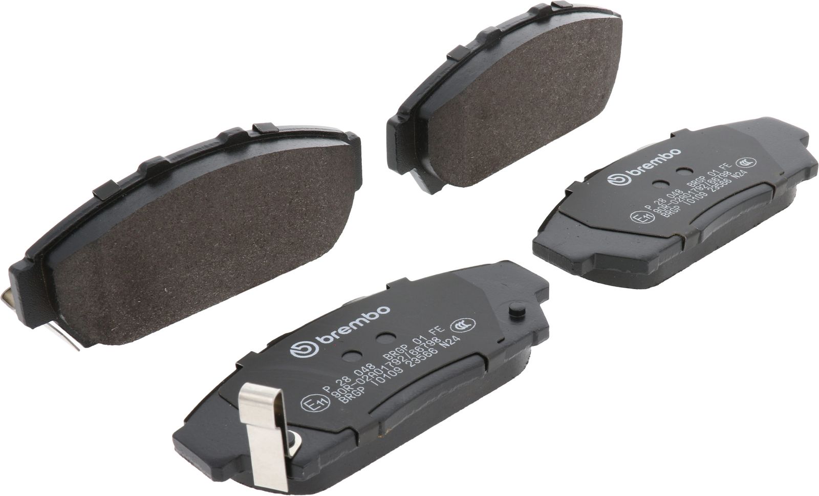PRIME Low-Met Front Disc Brake Pad Set - P28048_02