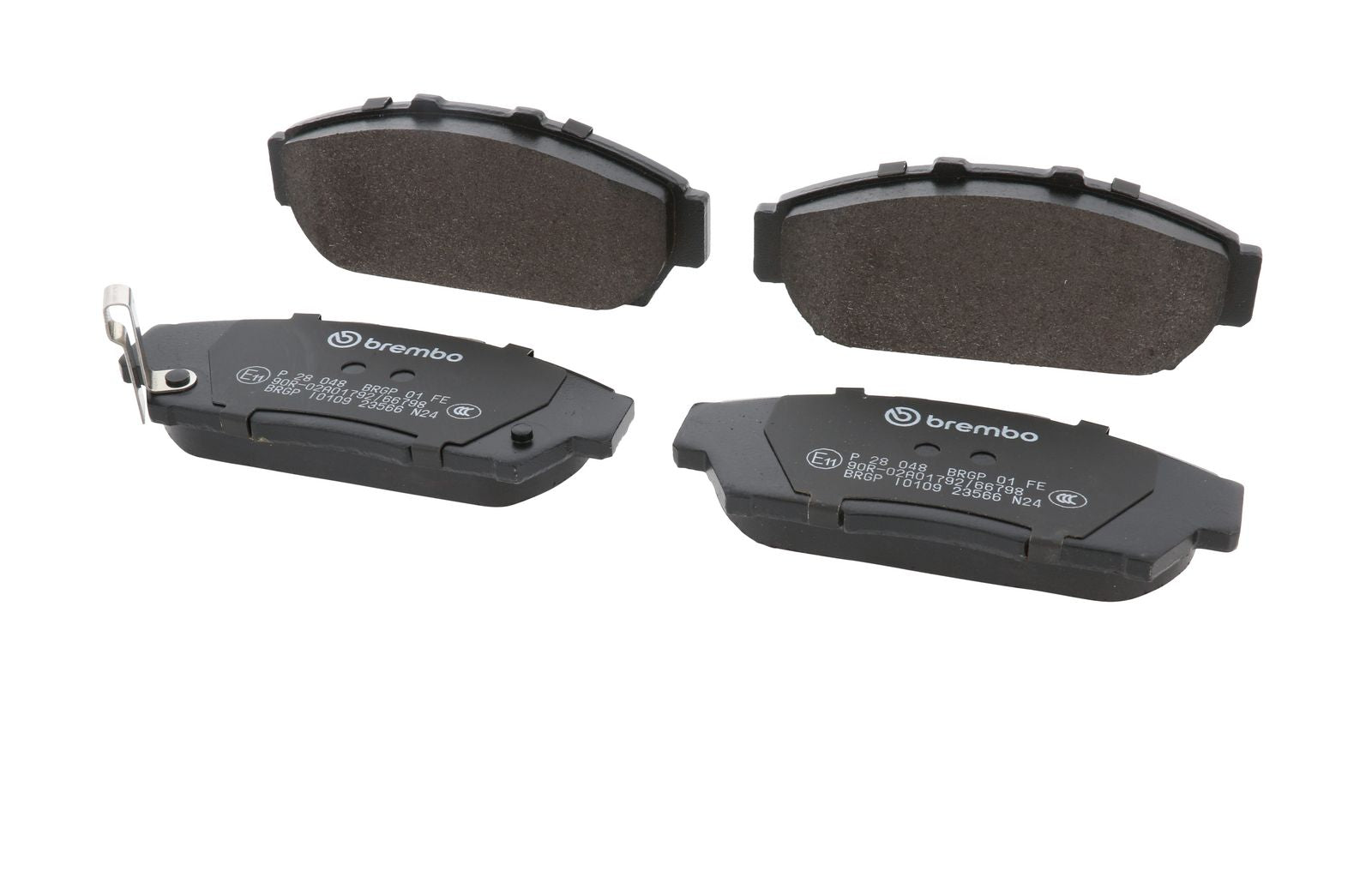 PRIME Low-Met Front Disc Brake Pad Set - P28048_02