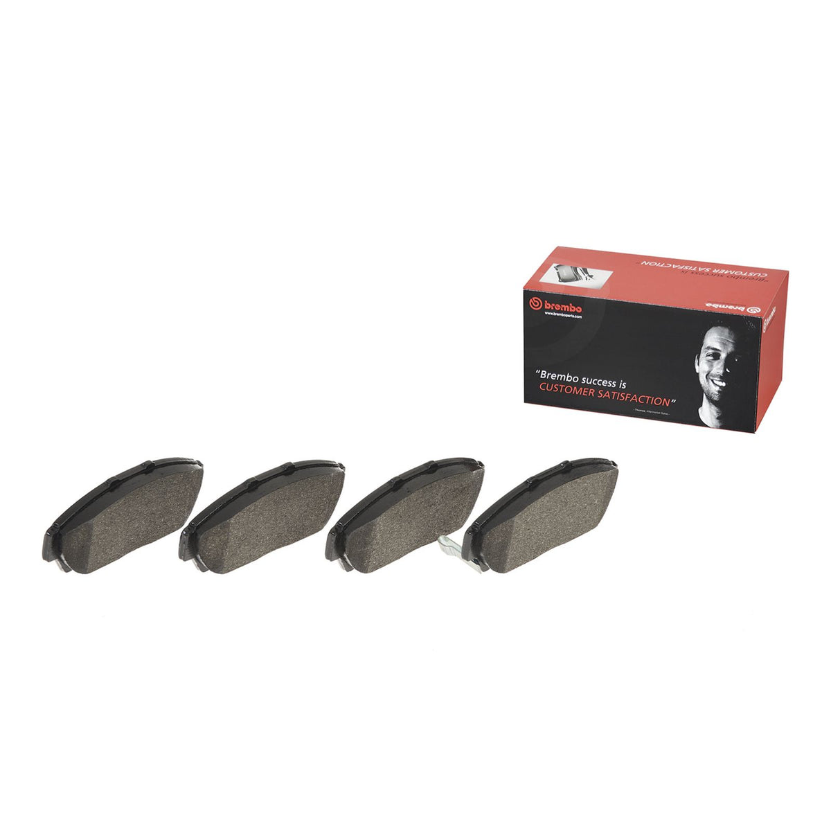 PRIME Low-Met Front Disc Brake Pad Set - P28048_02