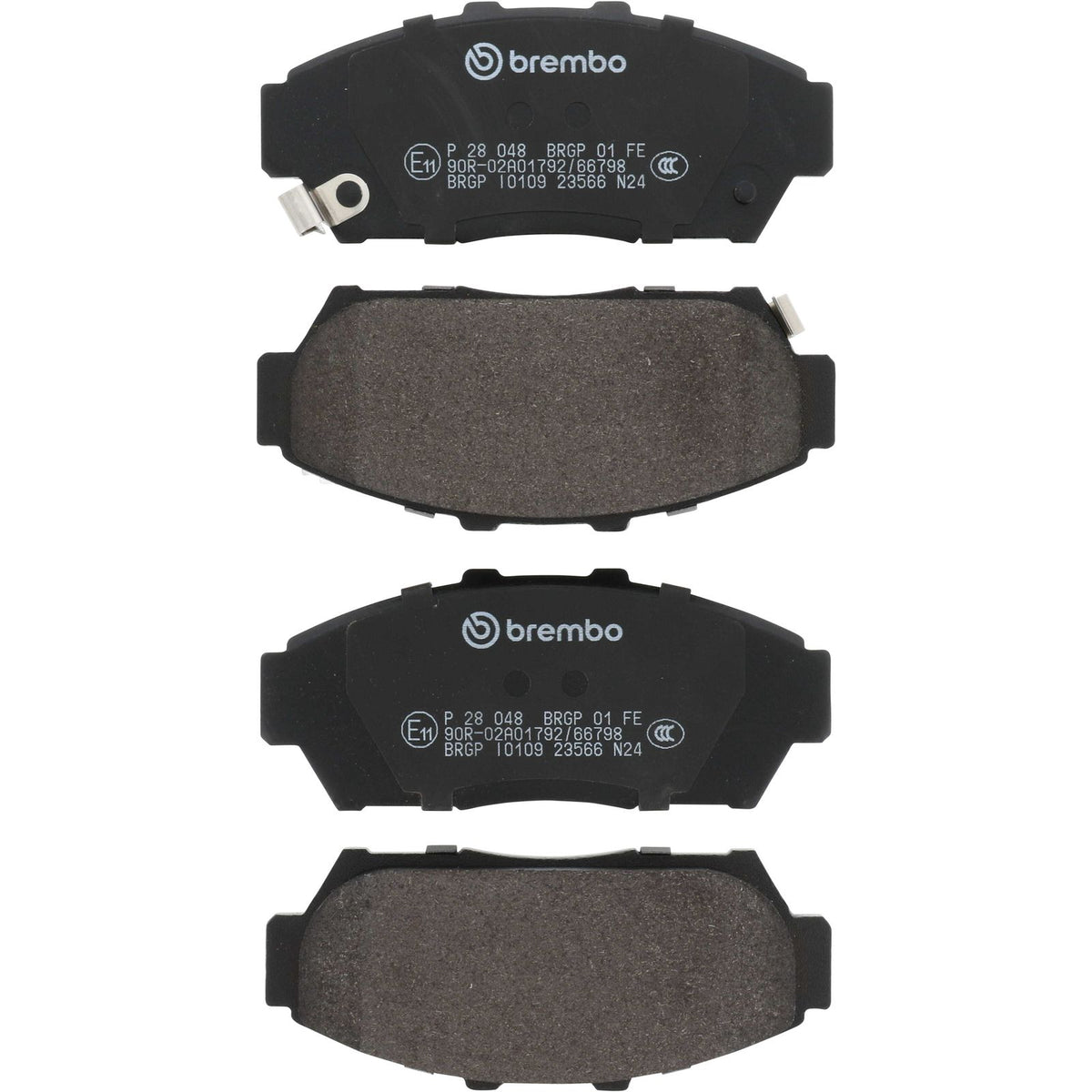 PRIME Low-Met Front Disc Brake Pad Set - P28048_04