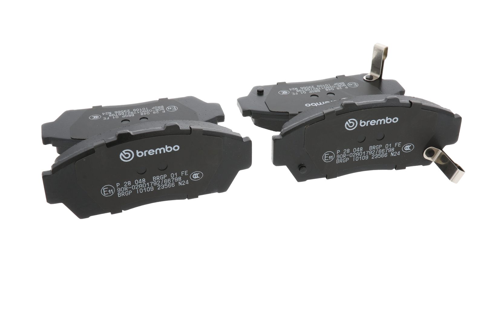 PRIME Low-Met Front Disc Brake Pad Set - P28048_12