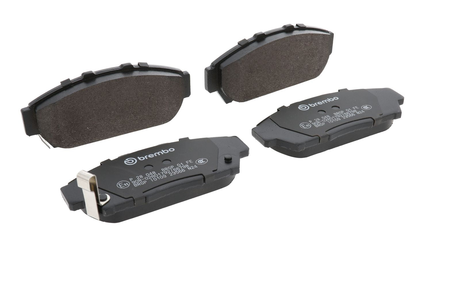 PRIME Low-Met Front Disc Brake Pad Set - P28048_23