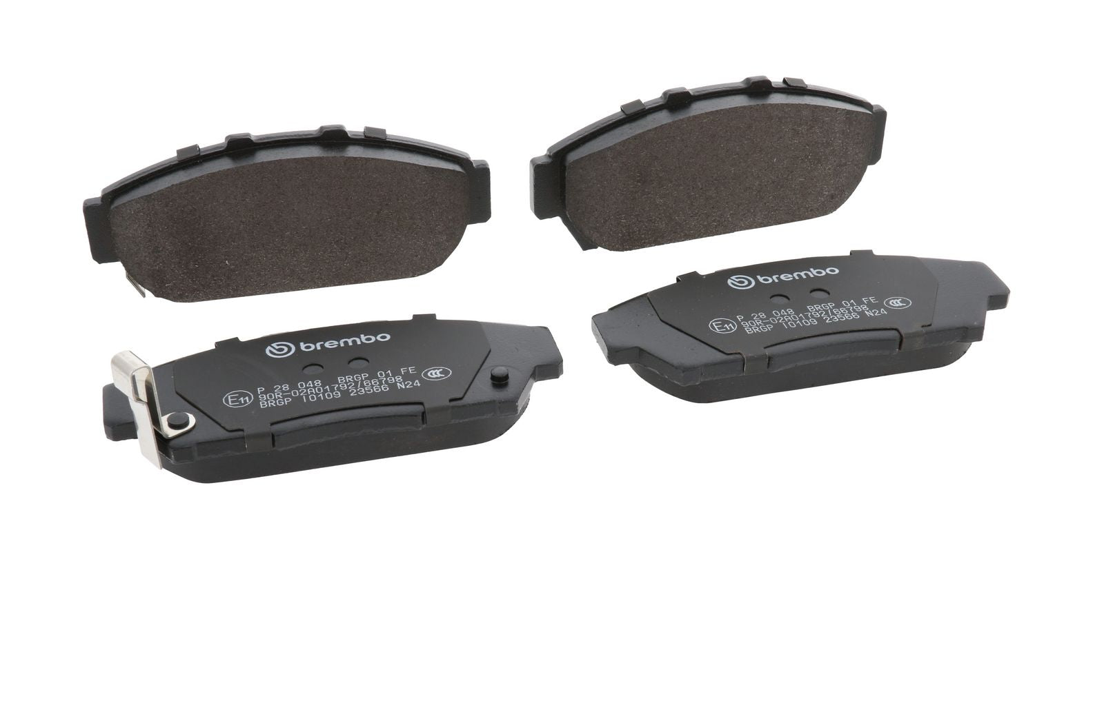 PRIME Low-Met Front Disc Brake Pad Set - P28048_24